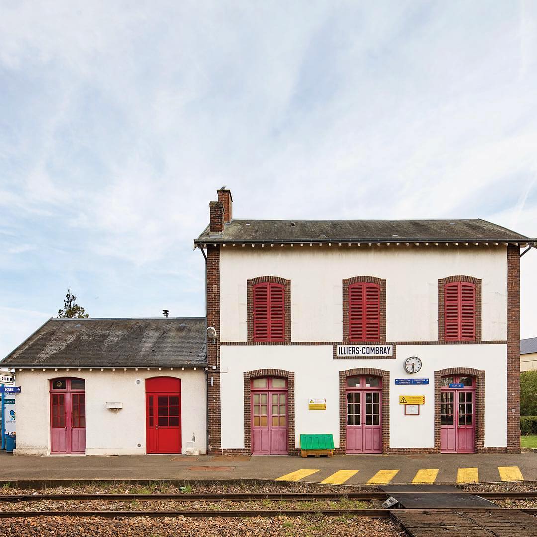 Accidentally Wes Anderson - Illiers-Combray Station