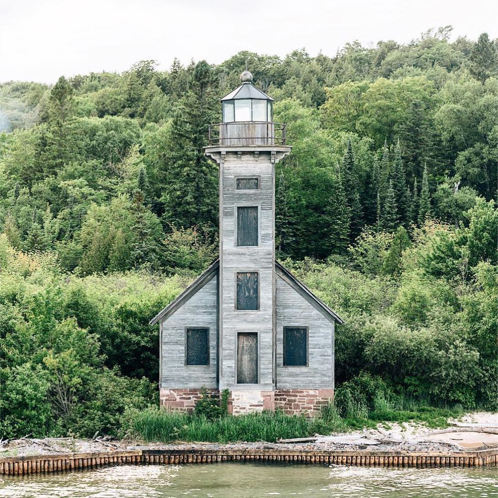 Accidentally Wes Anderson - Grand Island East Channel Light