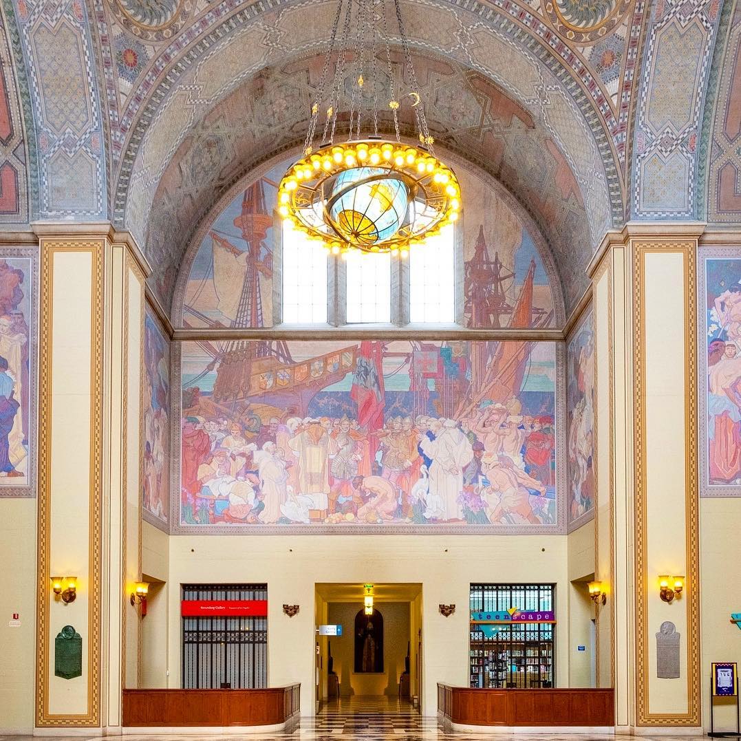 Accidentally Wes Anderson - Los Angeles Central Library