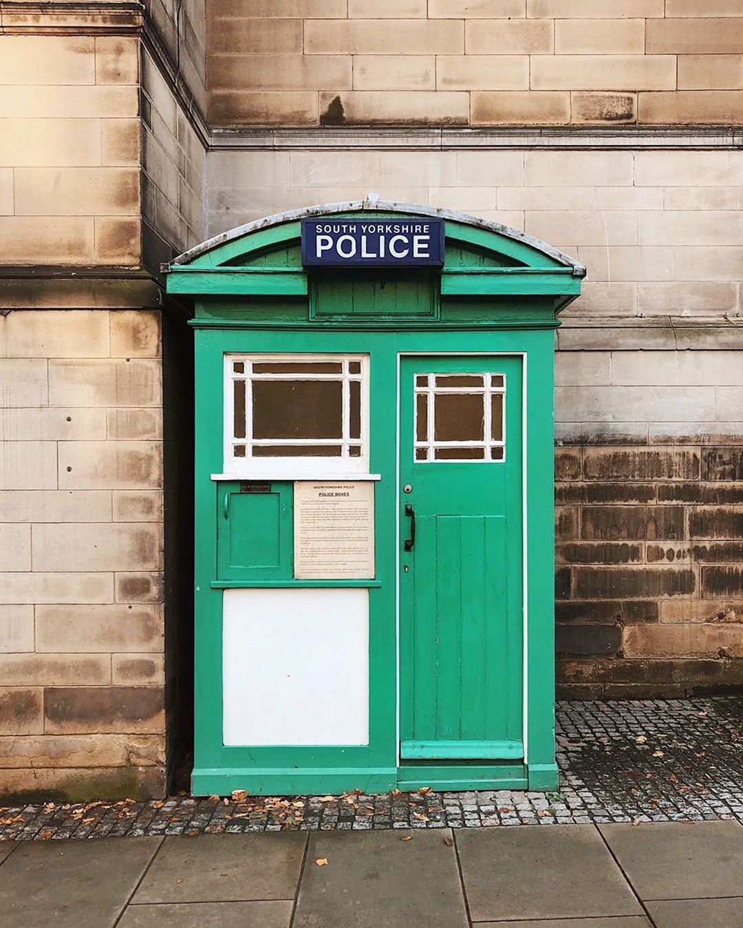 Accidentally Wes Anderson - Police Box