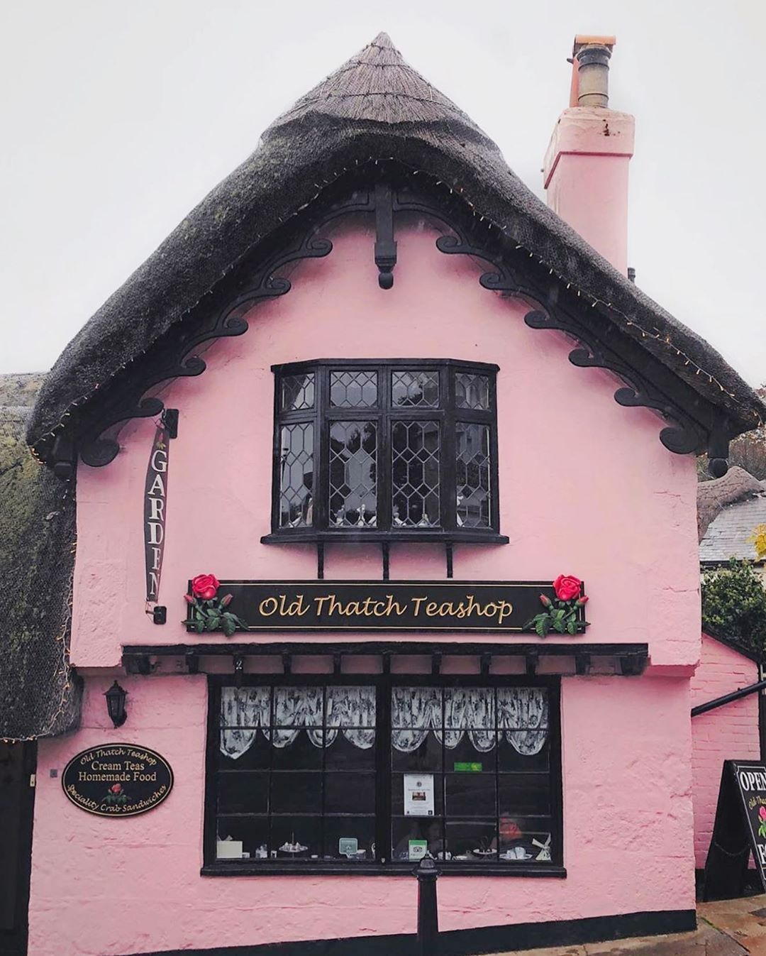 Accidentally Wes Anderson - Old Thatch Teashop