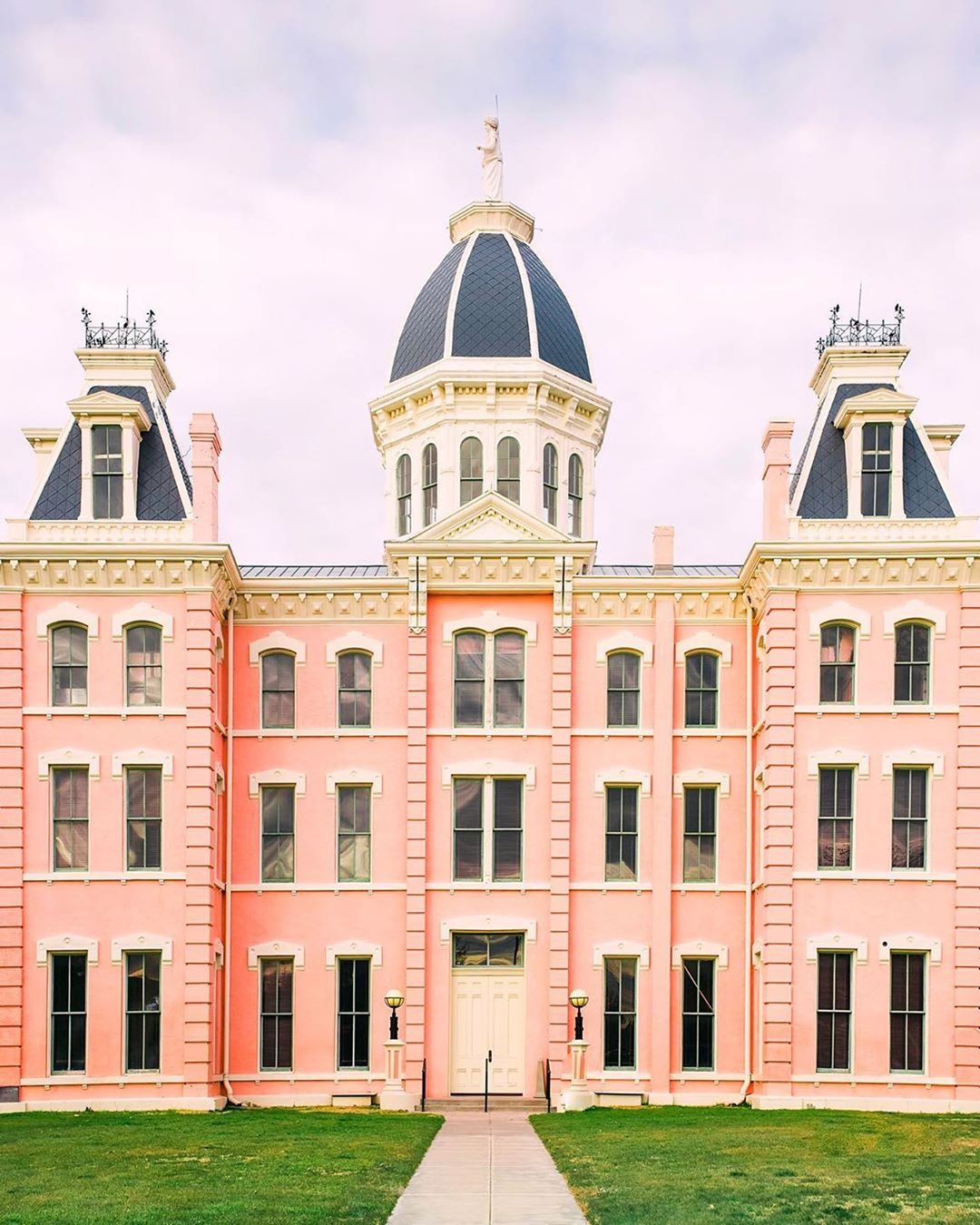 Accidentally Wes Anderson - Presidio County Courthouse