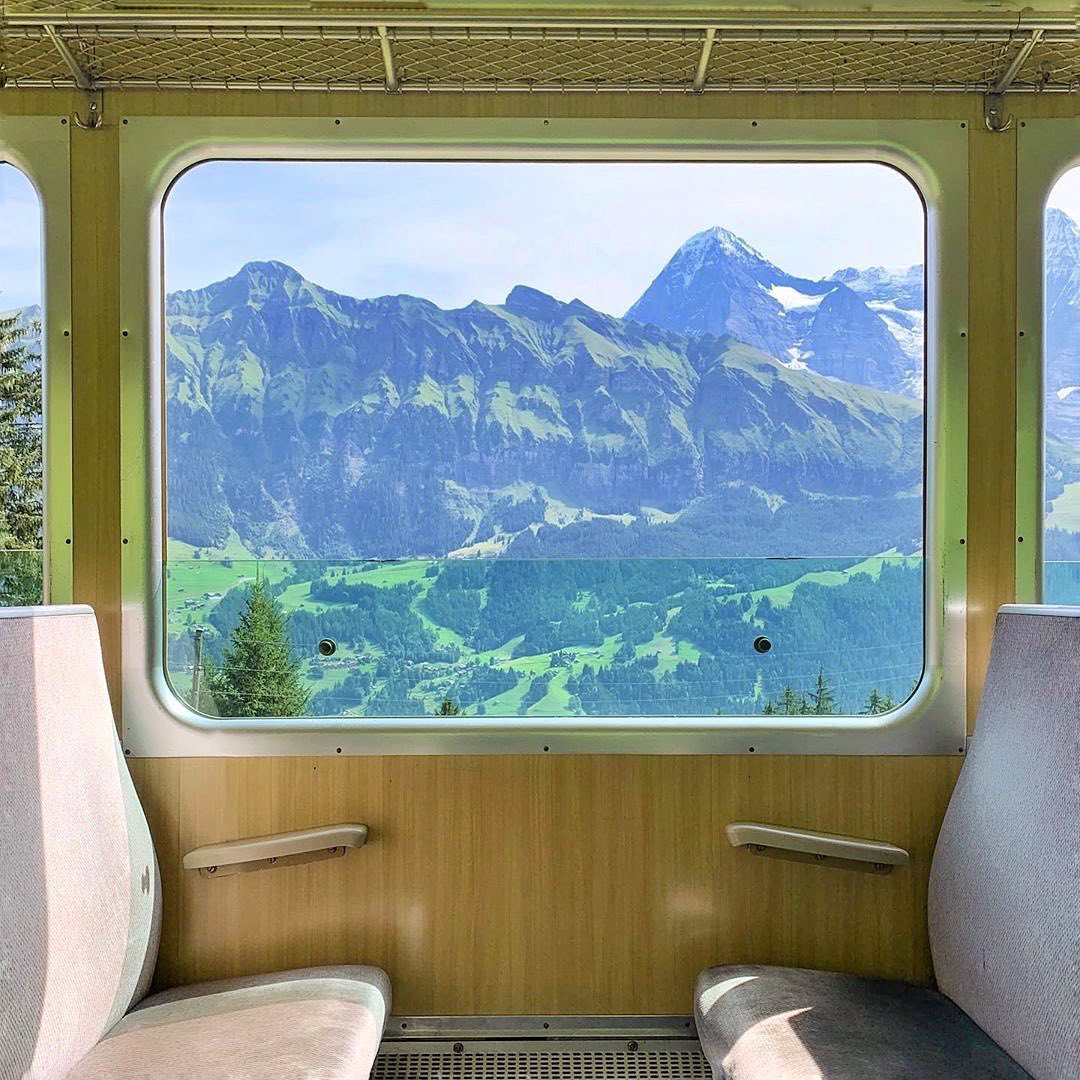 Accidentally Wes Anderson - Lauterbrunnen-Murren Mountain Railway
