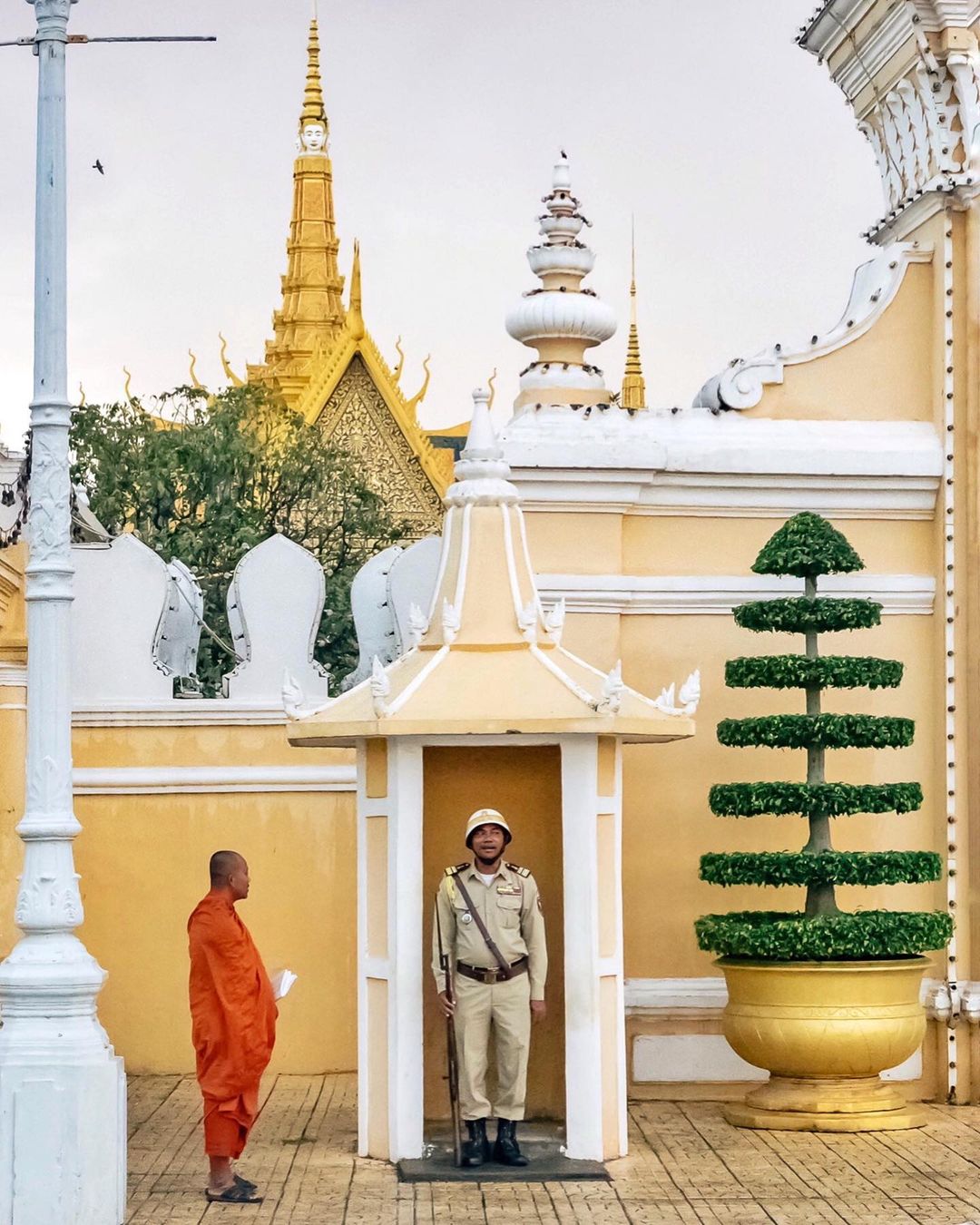 Accidentally Wes Anderson - Royal Palace of Cambodia