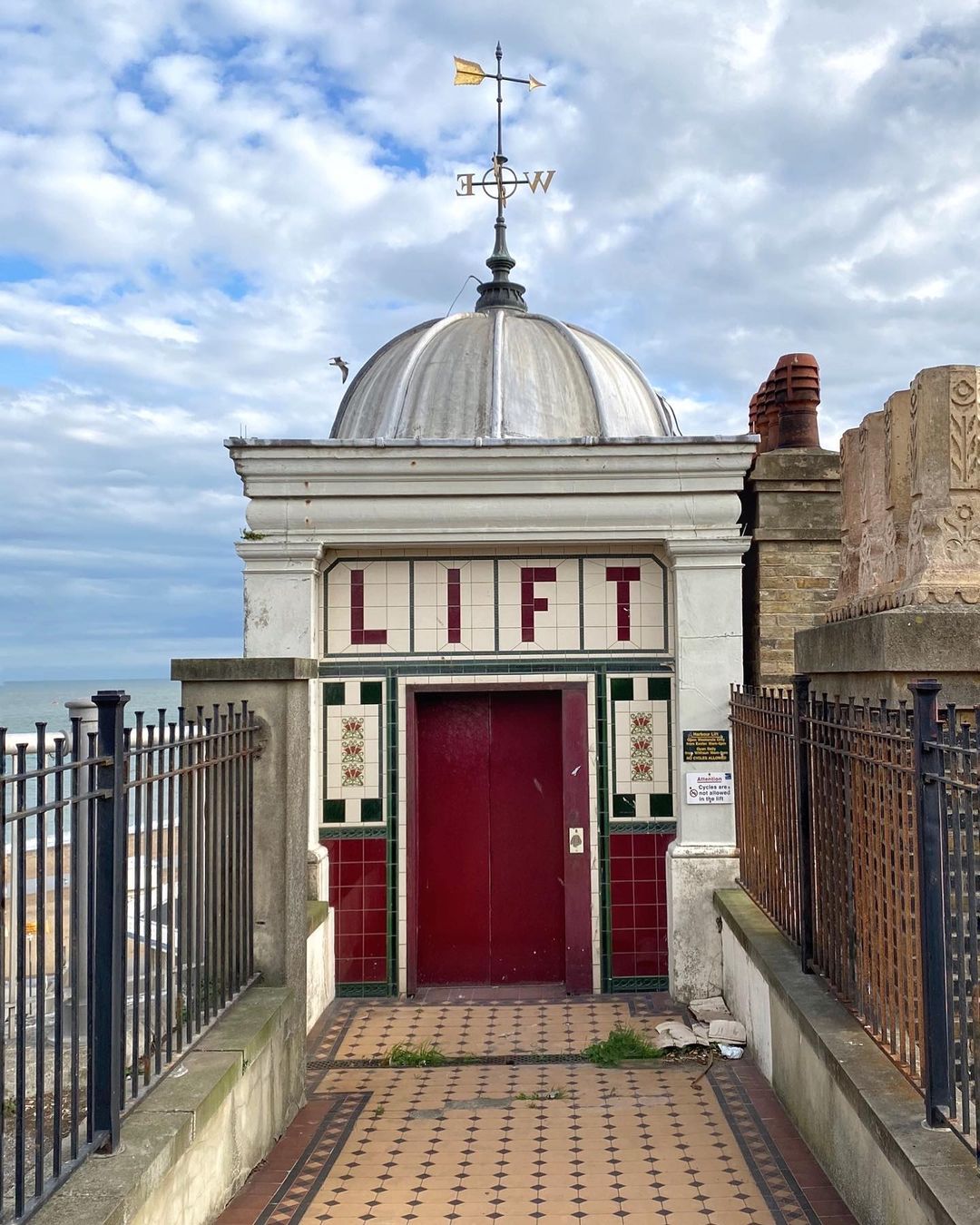 Accidentally Wes Anderson - East Cliff Lift